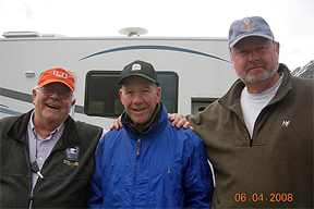Bill Kirk, Dewey, and Jack Billingham